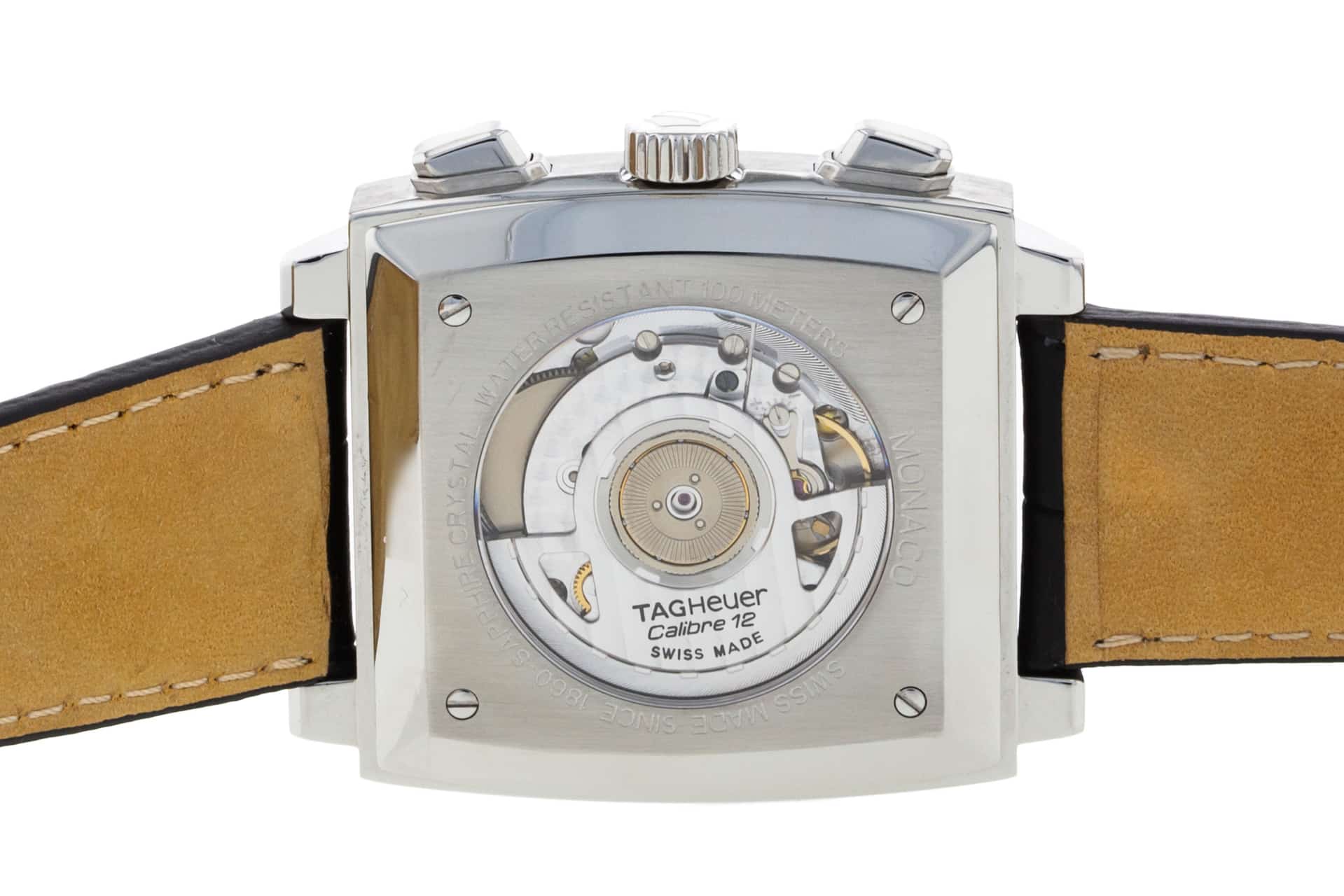 Pre Owned Tag Heuer Monaco CAW2114.FC6177 Watch Watchfinder Co